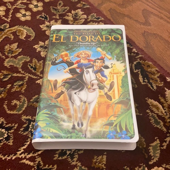 Dreamworks Media The Road To El Dorado Vhs Tape Poshmark